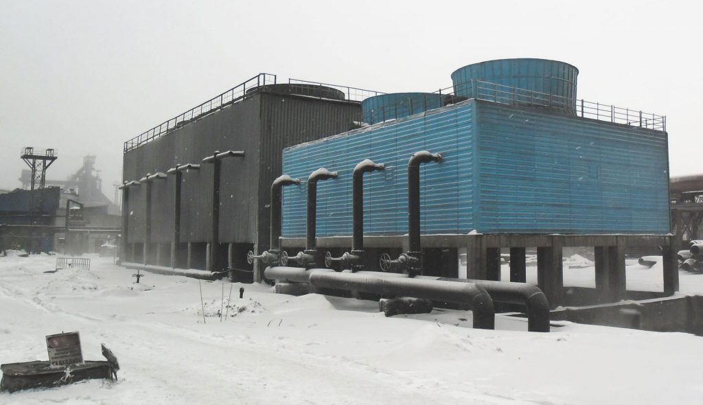 cooling tower winter problems