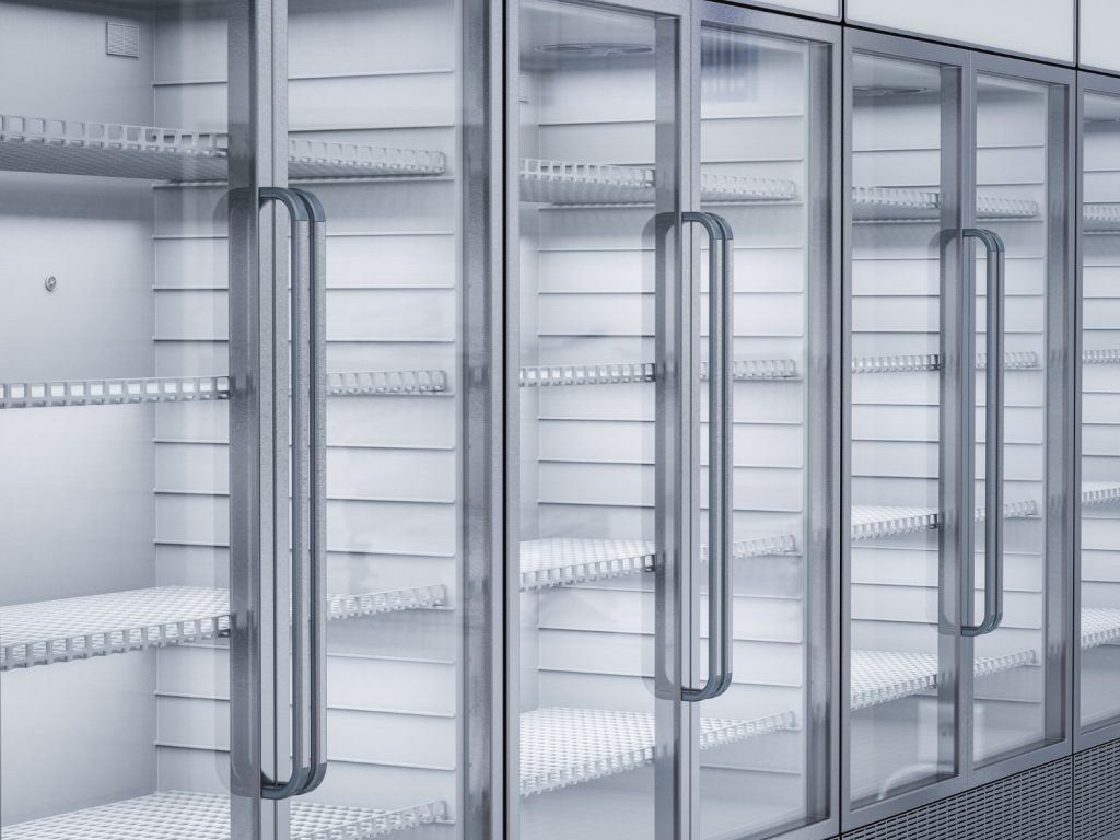 walk-in freezer