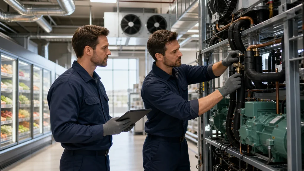 Integrating Industrial HVAC Services with Commercial Refrigeration