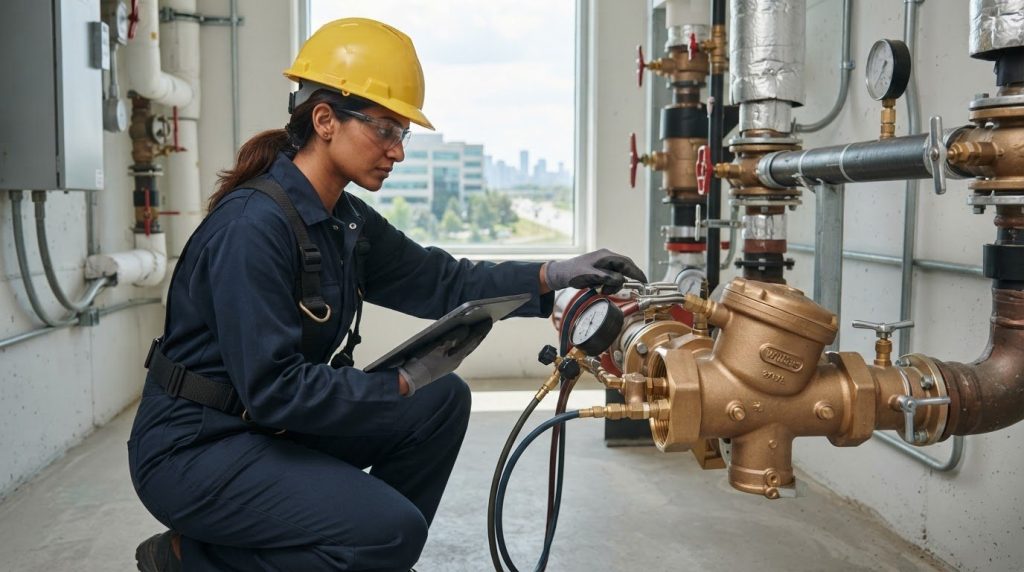 Commercial Backflow Preventer Testing: A Facility Manager’s Guide