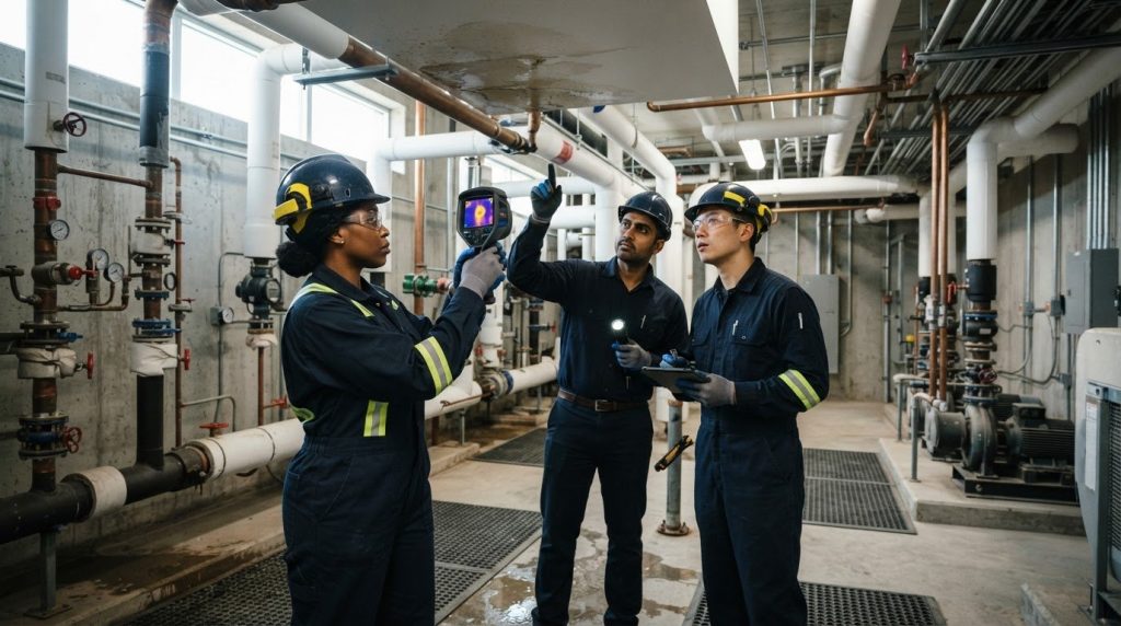 Commercial Plumbing Leak Detection: Facility Manager Guide